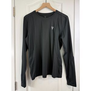 Stoic Womens XL Black Base Layer Top Thermal Long Sleeve Performance Shirt